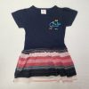 Cool Cotton Skirt Navy/Pink Mess Actual Price