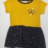 Cool Cotton Skirt Yellow/Black Mess Actual Price