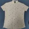 Cotton Polo Shirts White AOP Retail Price