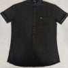 Cotton Polo Shirts Black Plain Retail Price