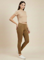 Women’s High Waist Ankle Length Leggings with Side Pocket - Tex2.in - Image 2